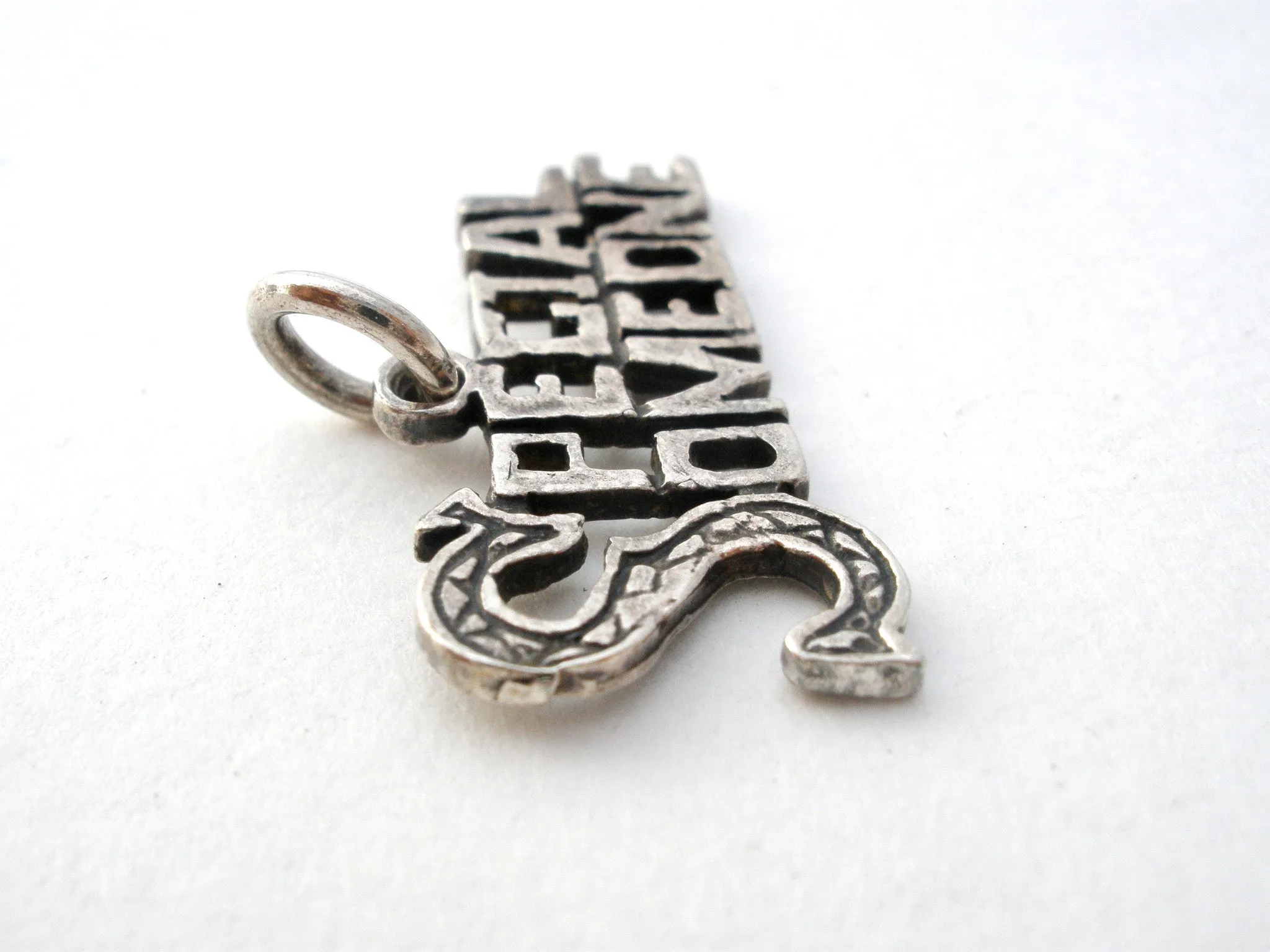 Special Someone Sterling Silver Charm Pendant Vintage