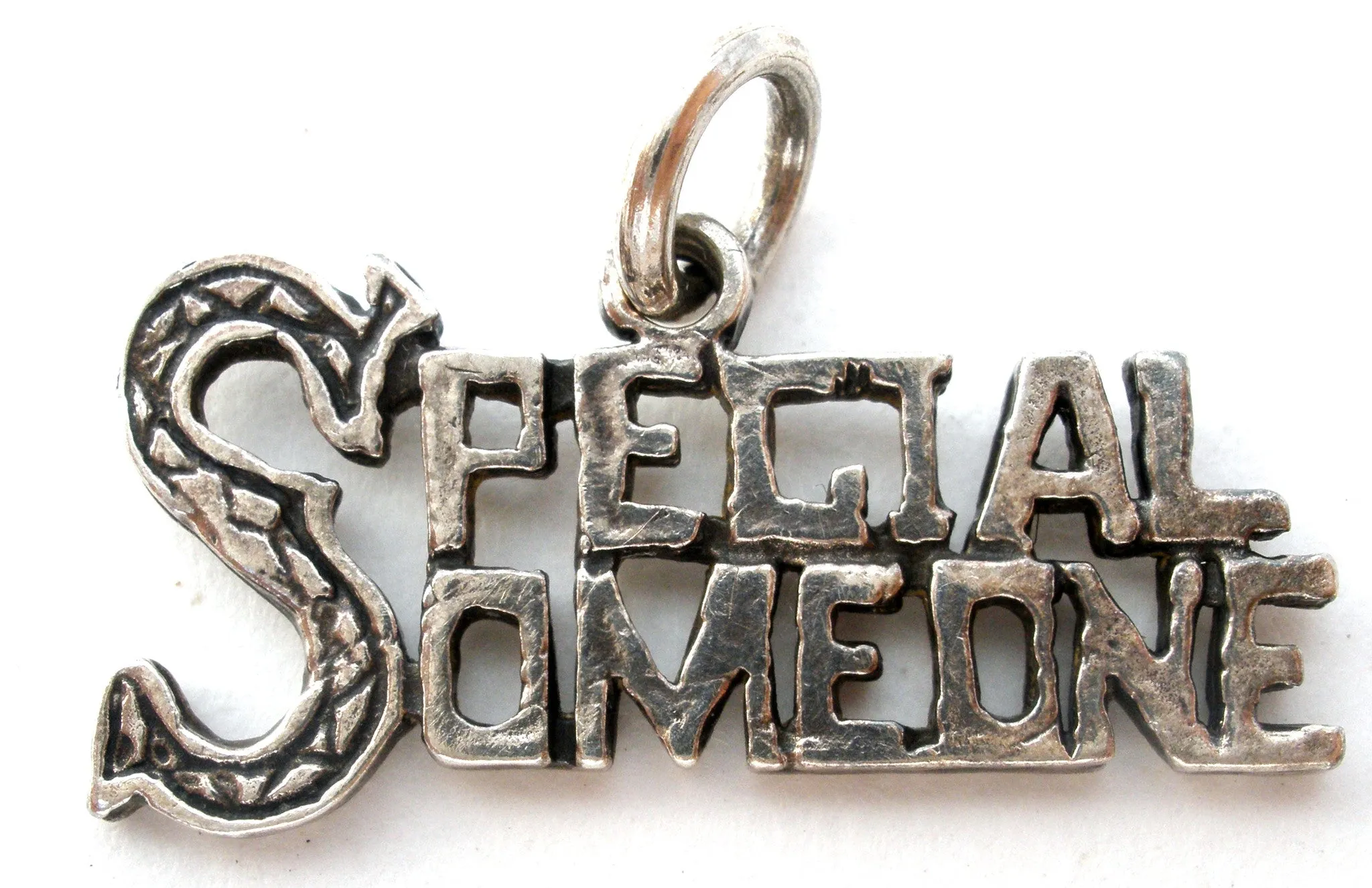 Special Someone Sterling Silver Charm Pendant Vintage