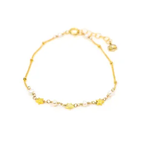 Star & Pearl Bracelet