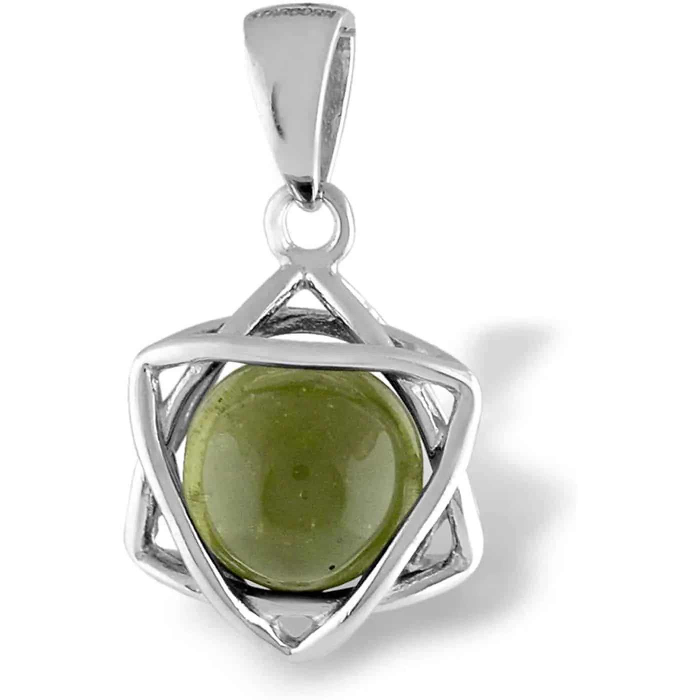 Starborn Genuine Moldavite Sphere Pendant