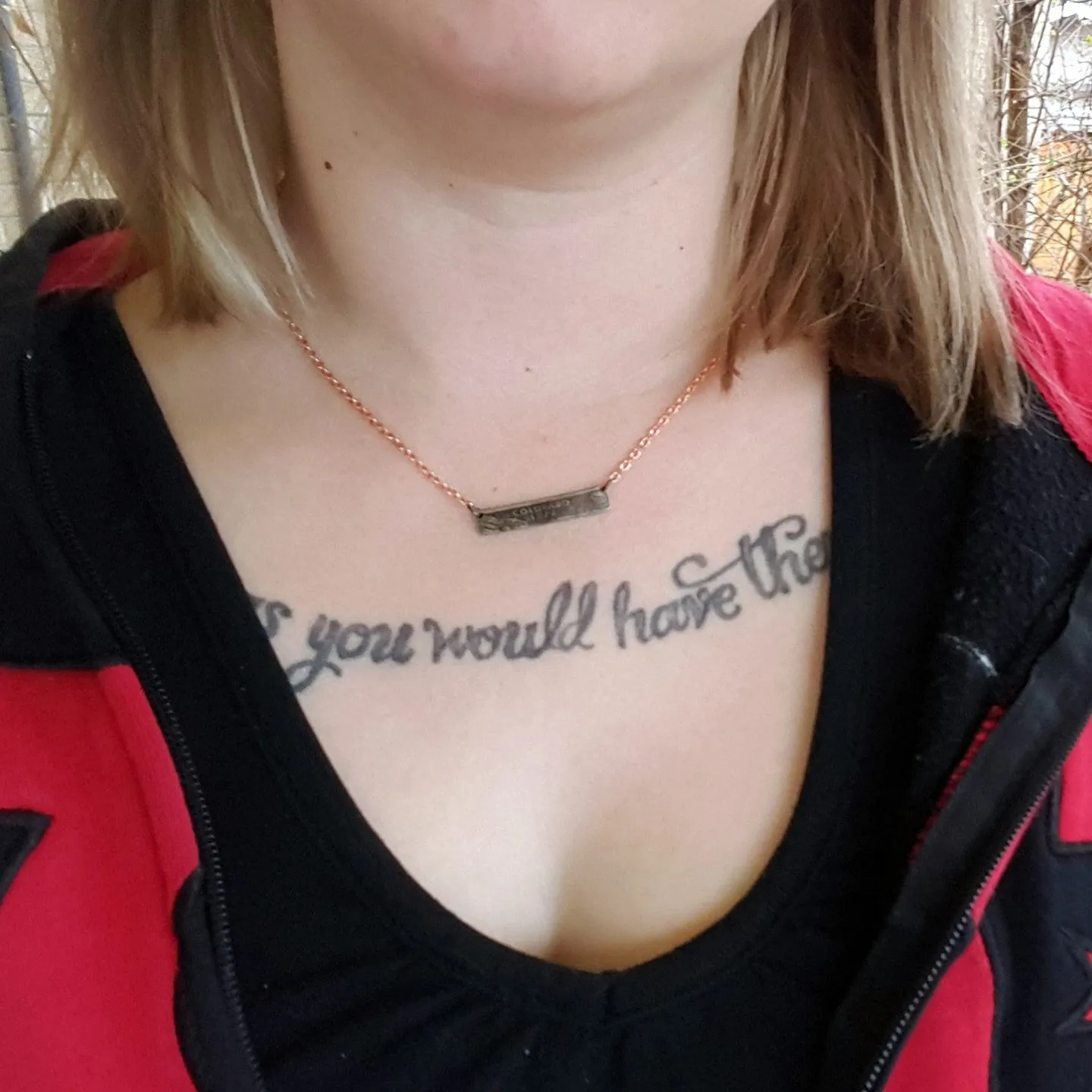State Quarter Coin Bar Necklace