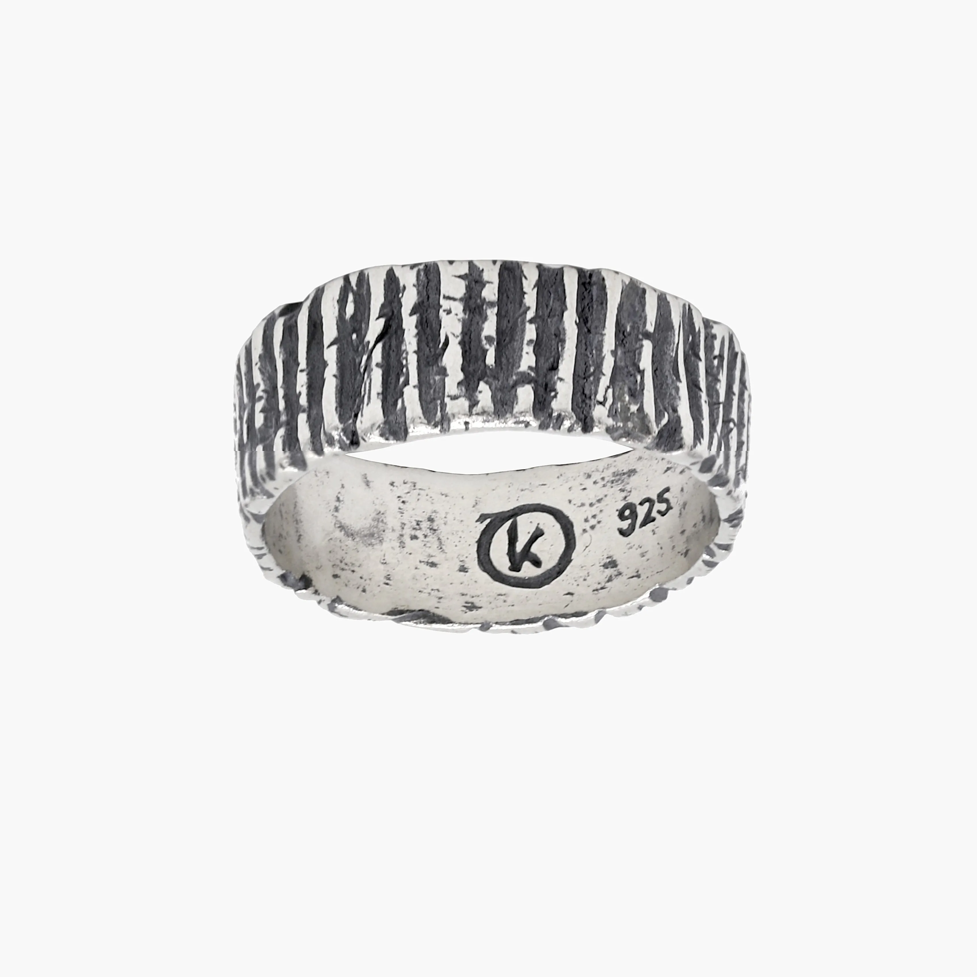 Sterling Silver Crater Ring
