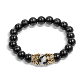 The Royal Obsidian Bracelet