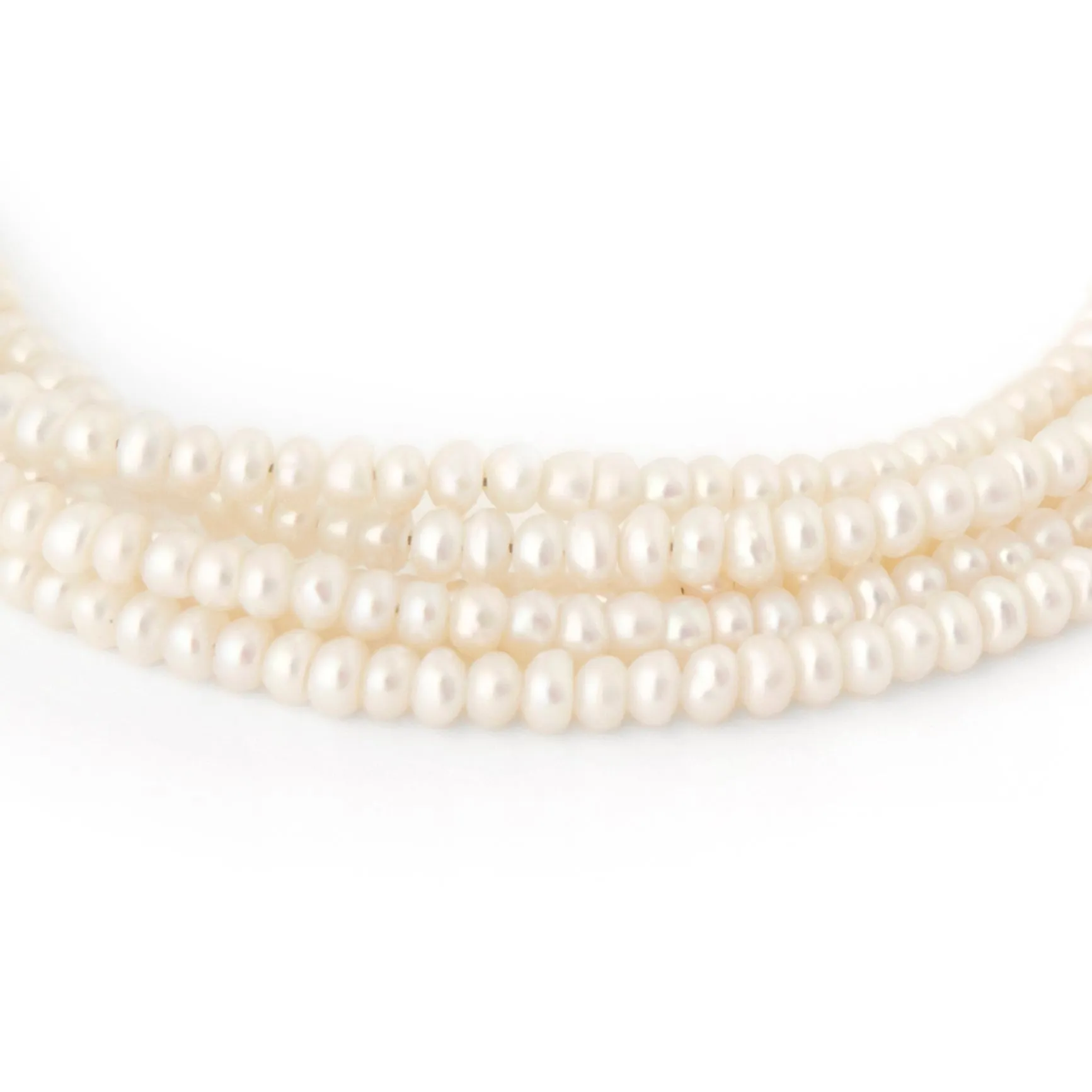 Three Gold Accent River Wrap‚ 14K White Gold