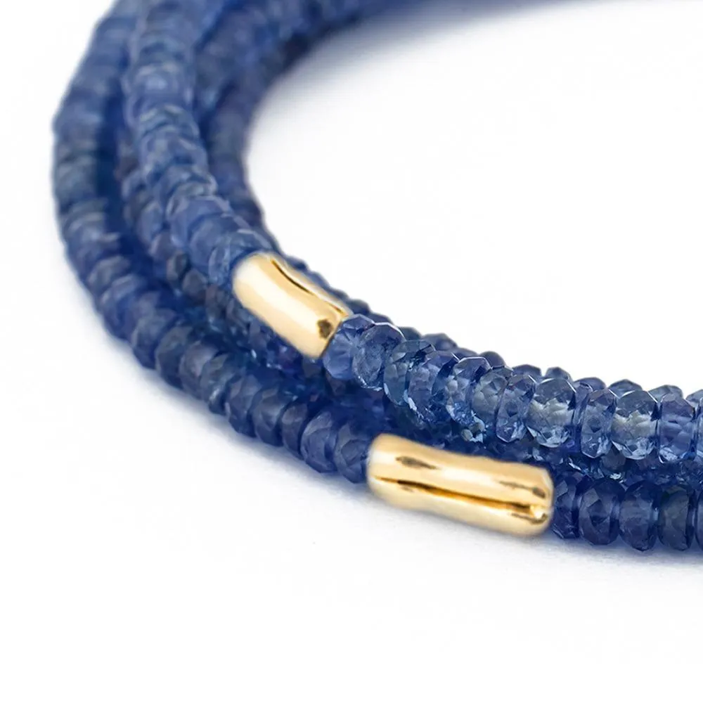 Three Gold Accent River Wrap‚ 14K White Gold