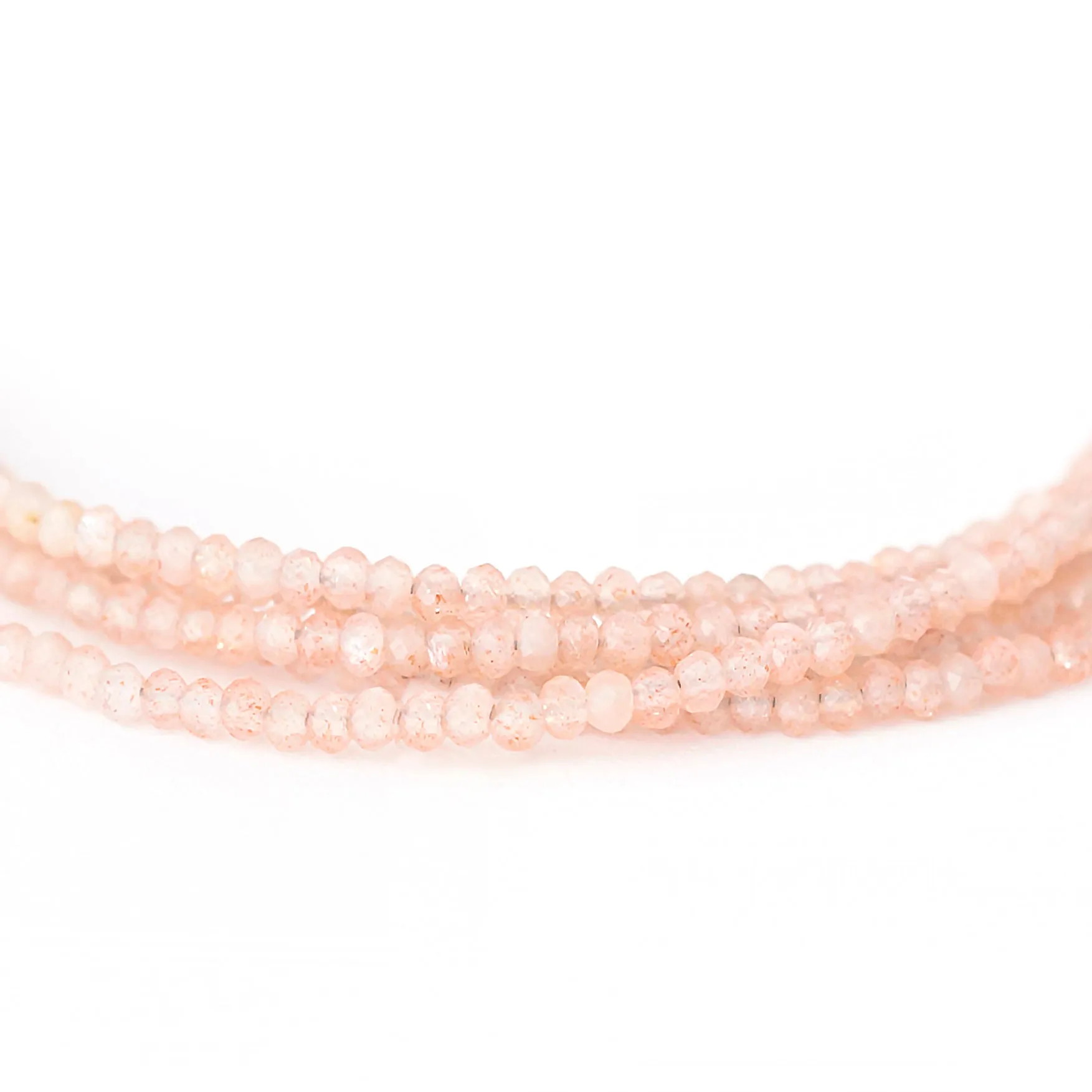 Three Gold Accent River Wrap‚ 14K White Gold