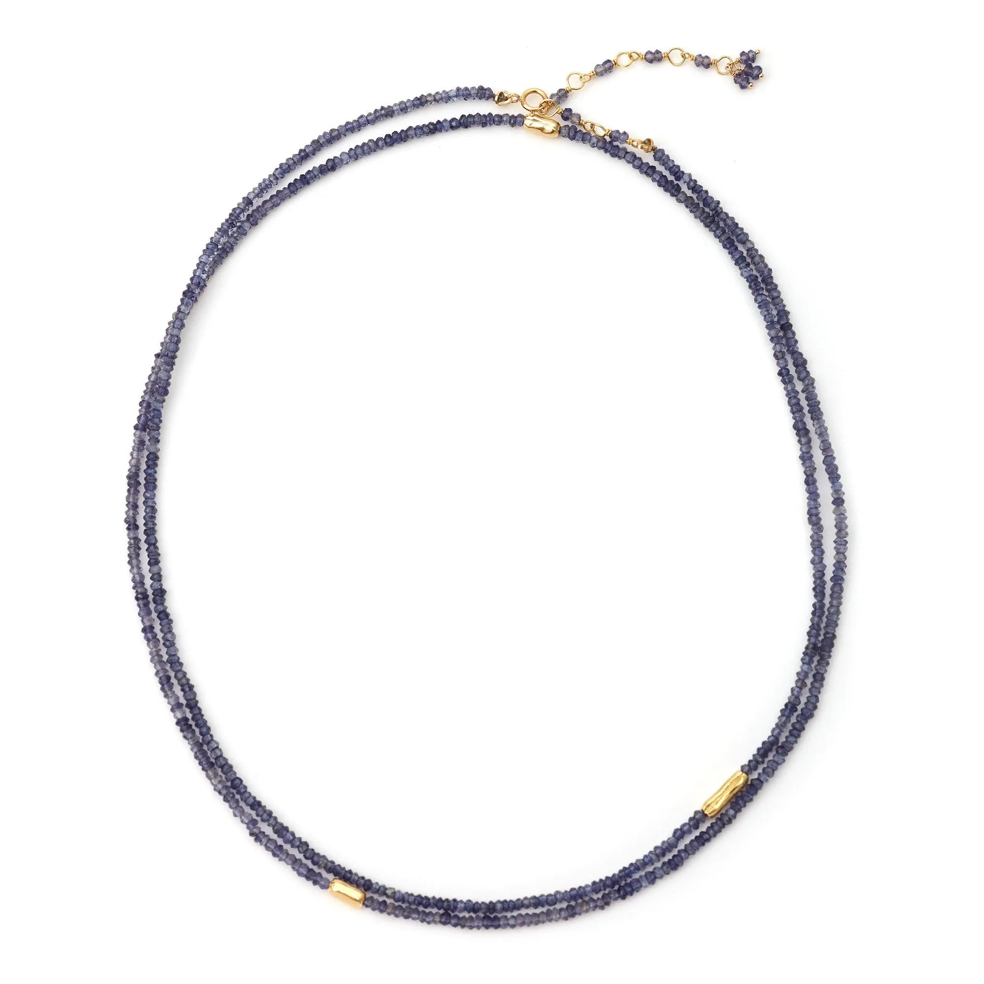 Three Gold Accent River Wrap‚ 14K White Gold