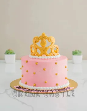 Tiara themed cakes