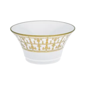 Tiara White & Gold Cereal Bowl