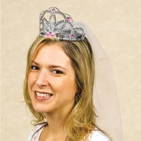 Tiara with veil