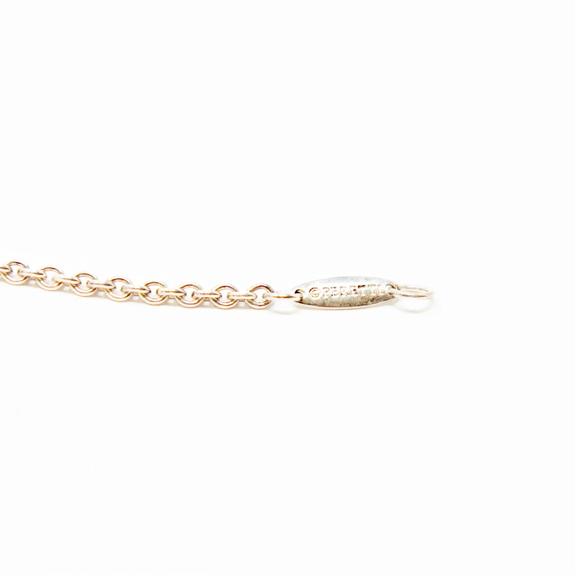 Tiffany & Co. Silver Open Heart Bracelet