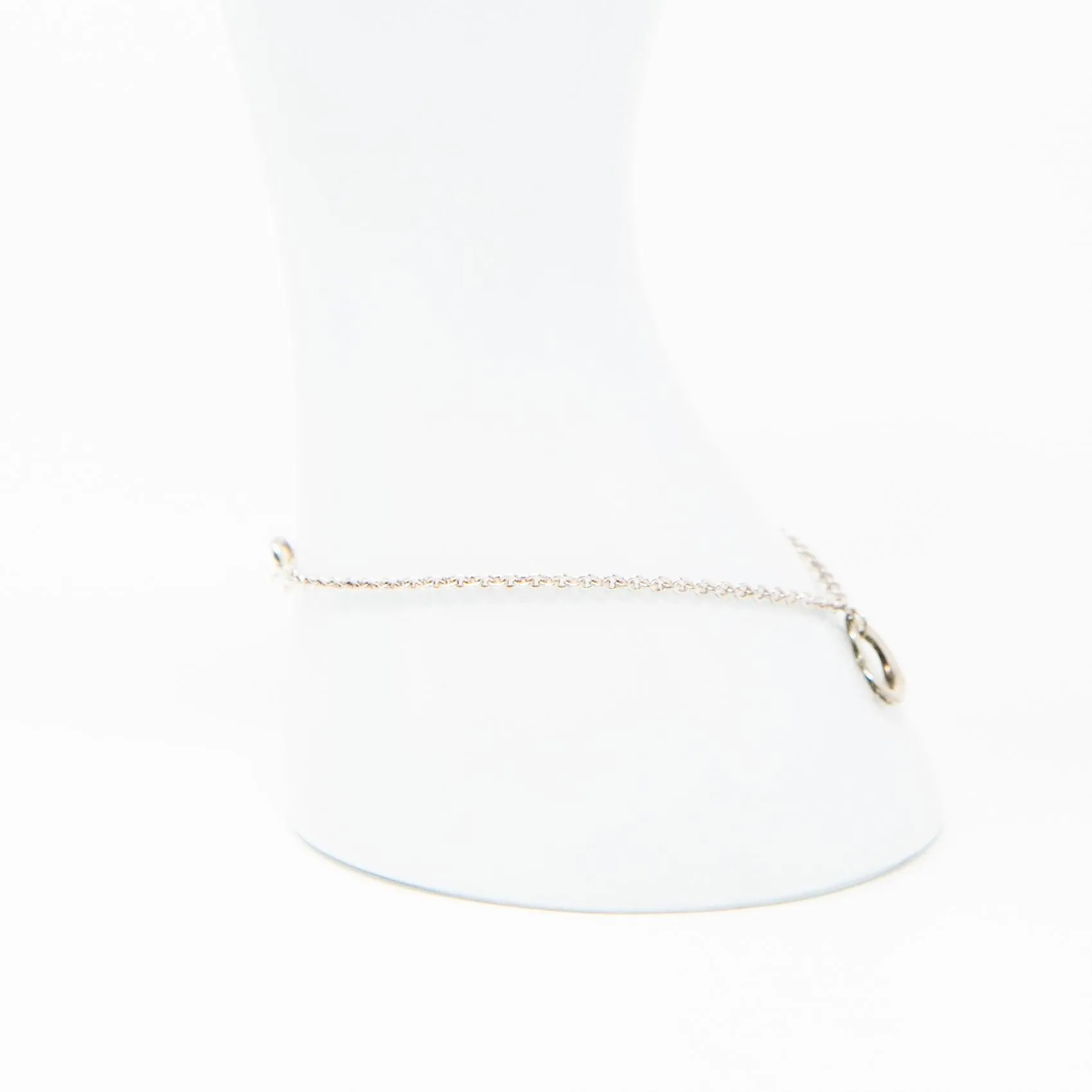 Tiffany & Co. Silver Open Heart Bracelet