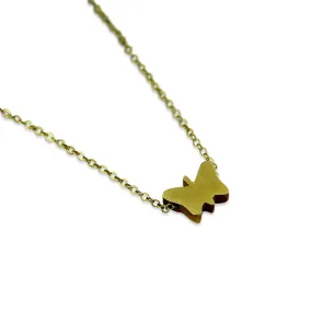 Tiny Butterfly Necklace