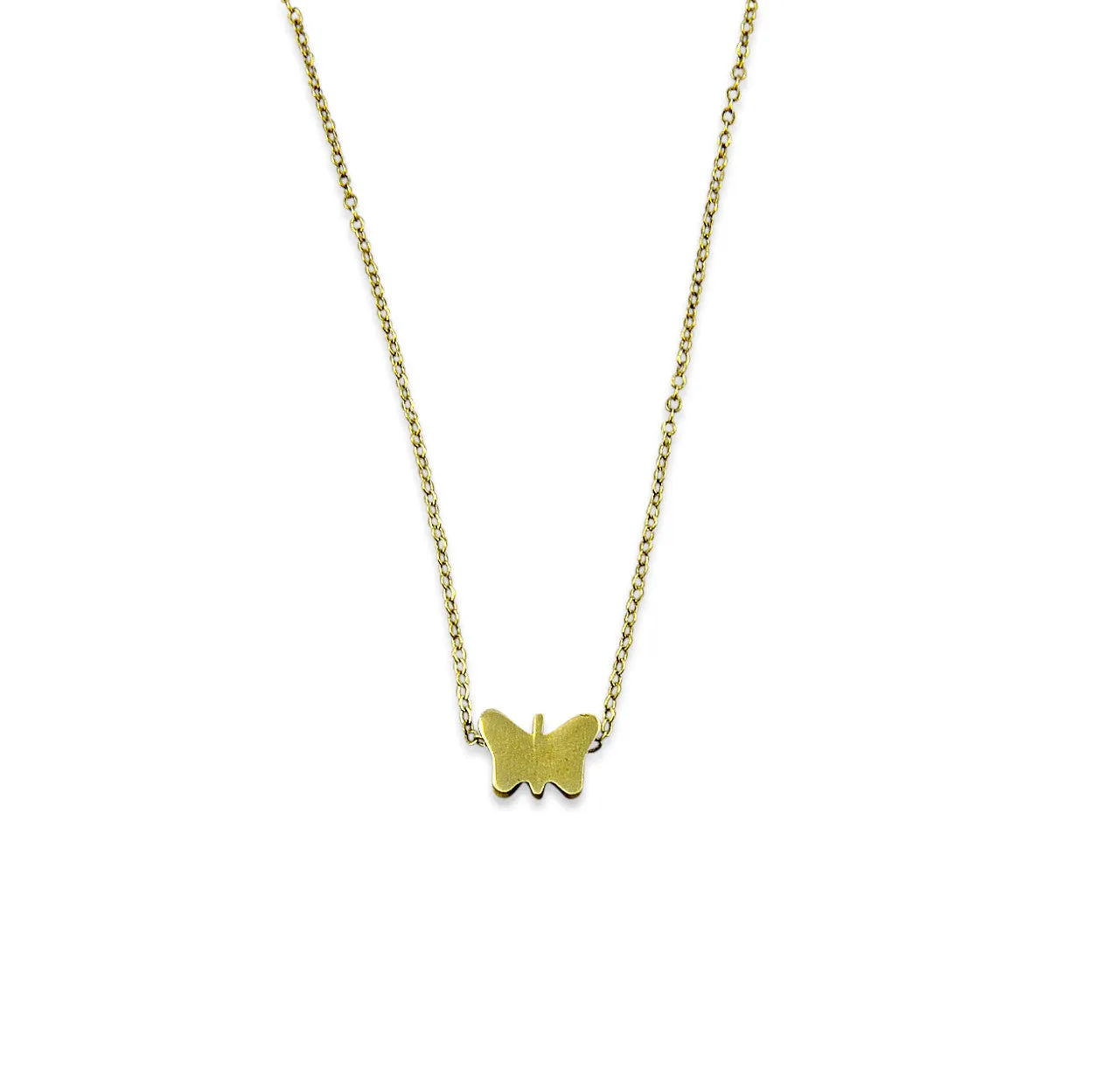 Tiny Butterfly Necklace