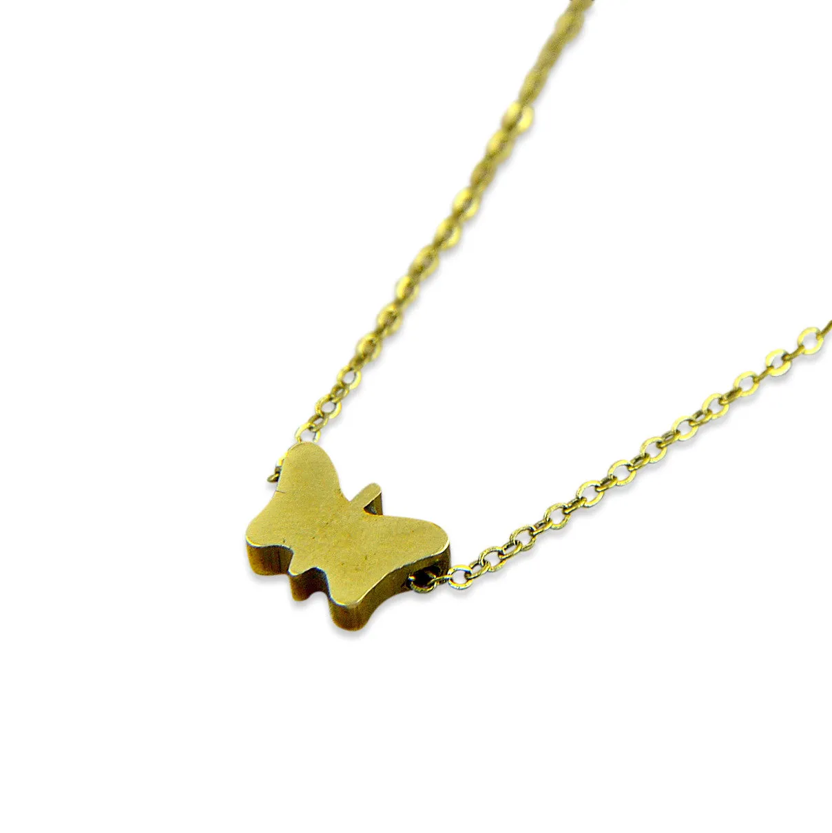 Tiny Butterfly Necklace