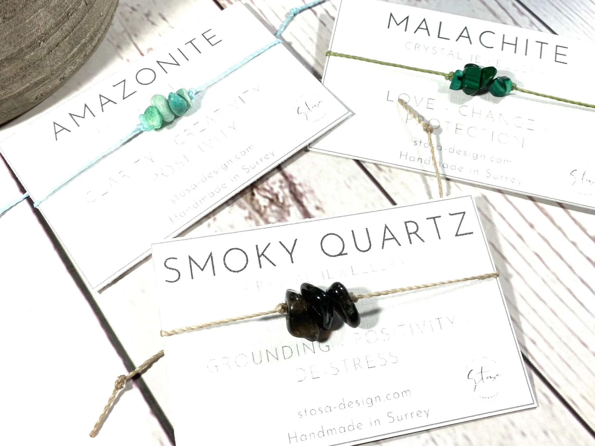 Tiny Crystal Bracelets - Chip Crystal