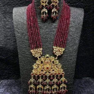 Triangular Center Patch Necklace