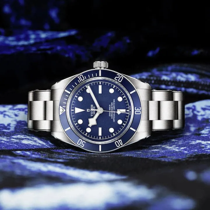 TUDOR Black Bay 58 39mm Case, Blue Dial, Steel Bracelet (M79030B-0001)