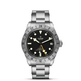 TUDOR Black Bay Pro 39mm Case, Black Dial, Steel Bracelet (M79470-0001)