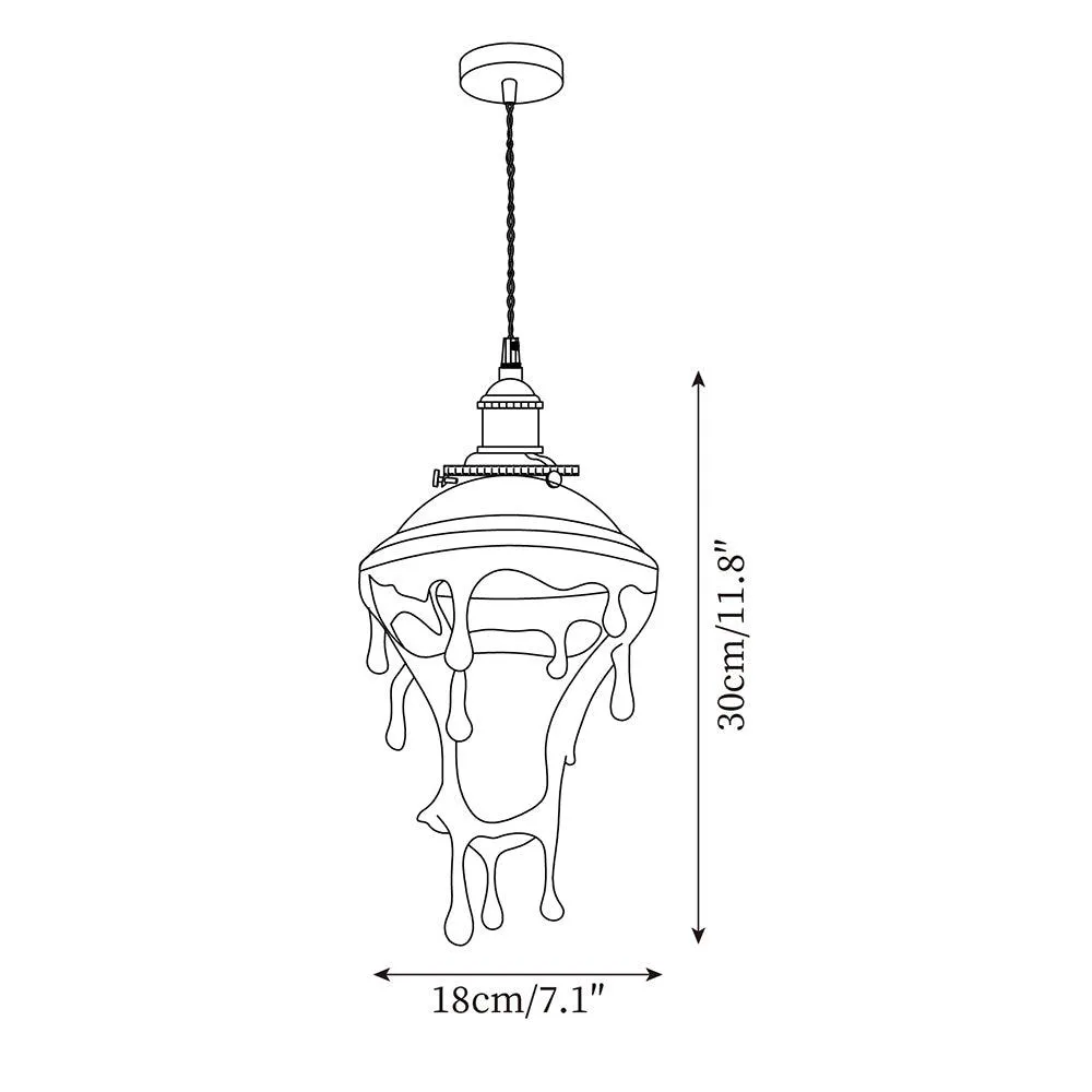 Water Drop Pendant Lamp