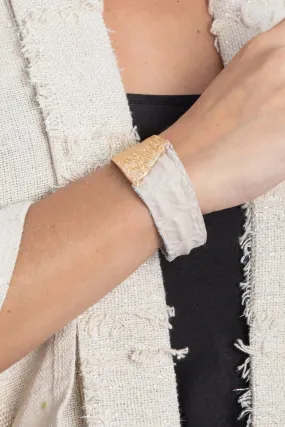 Wild Ways Metal Leather Bracelet