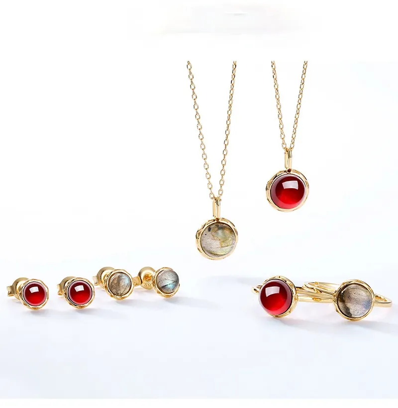 Women's Red Pendant S925 Necklace Pendant Gift  for s for girls
