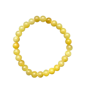 Yellow Mountain Jade 6mm