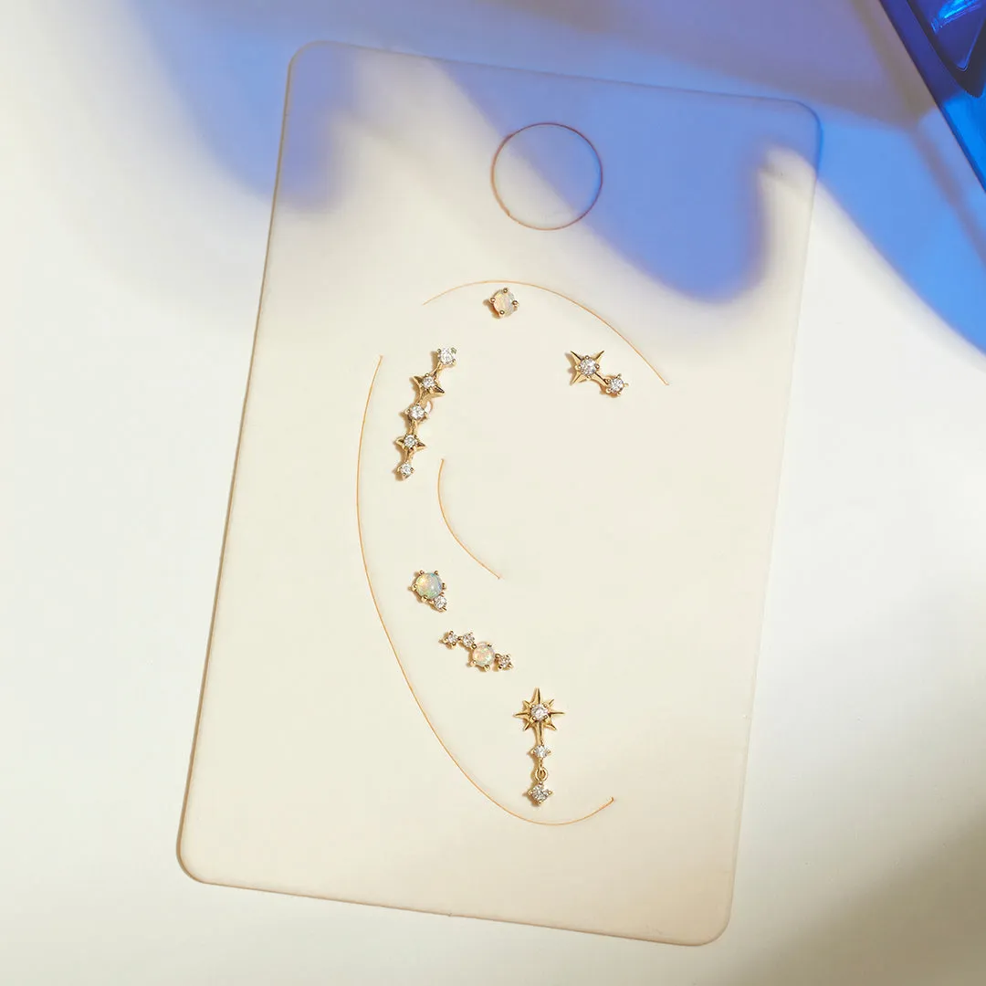 ZENA - Flat Back Earring