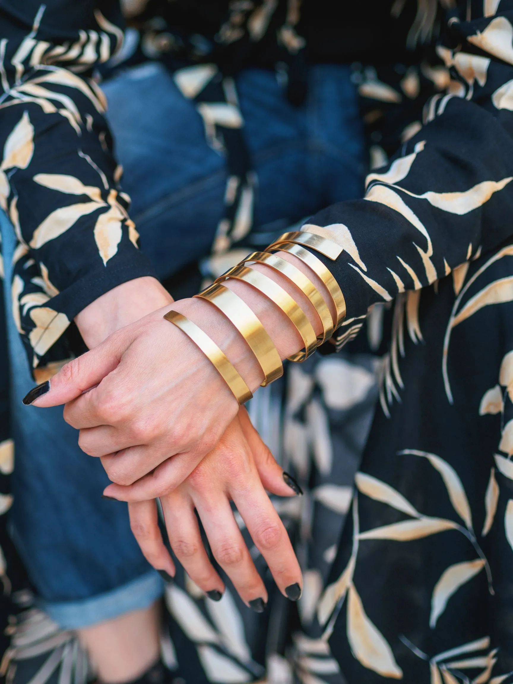 Zinc and Brass Bracelet - by Werkstatt