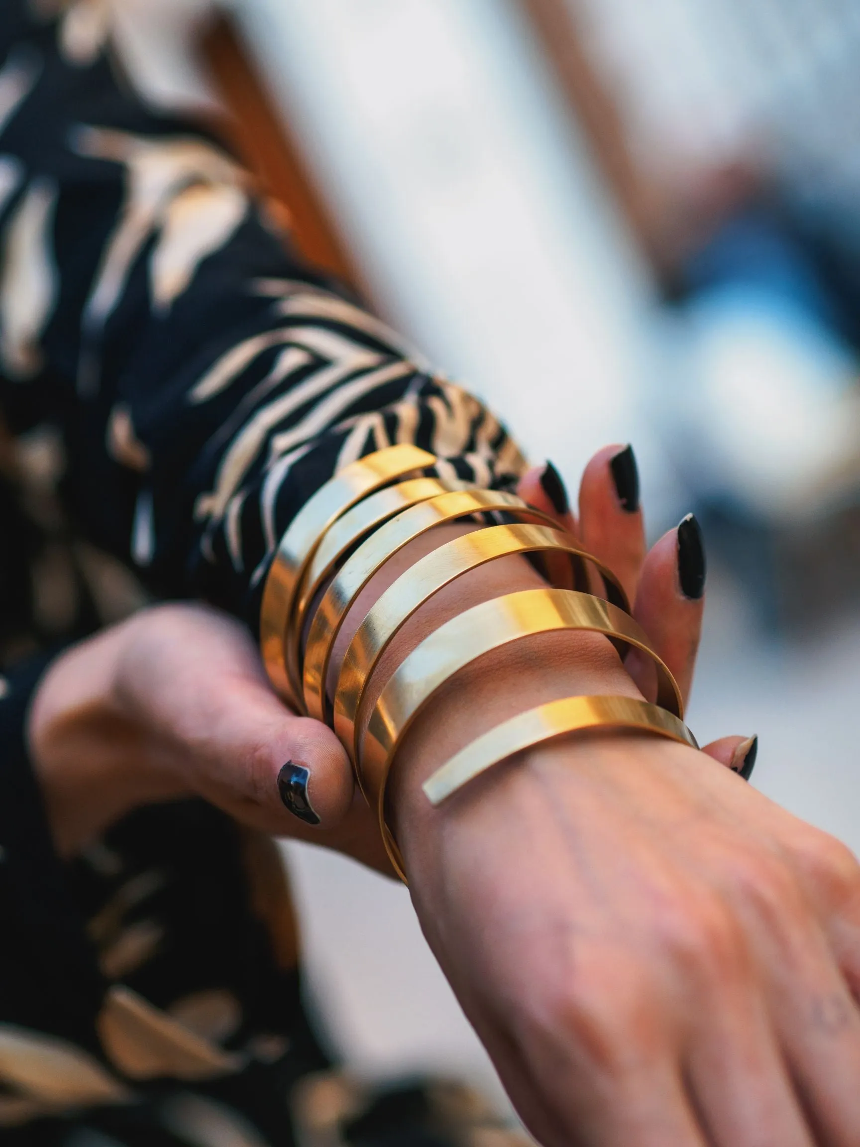 Zinc and Brass Bracelet - by Werkstatt
