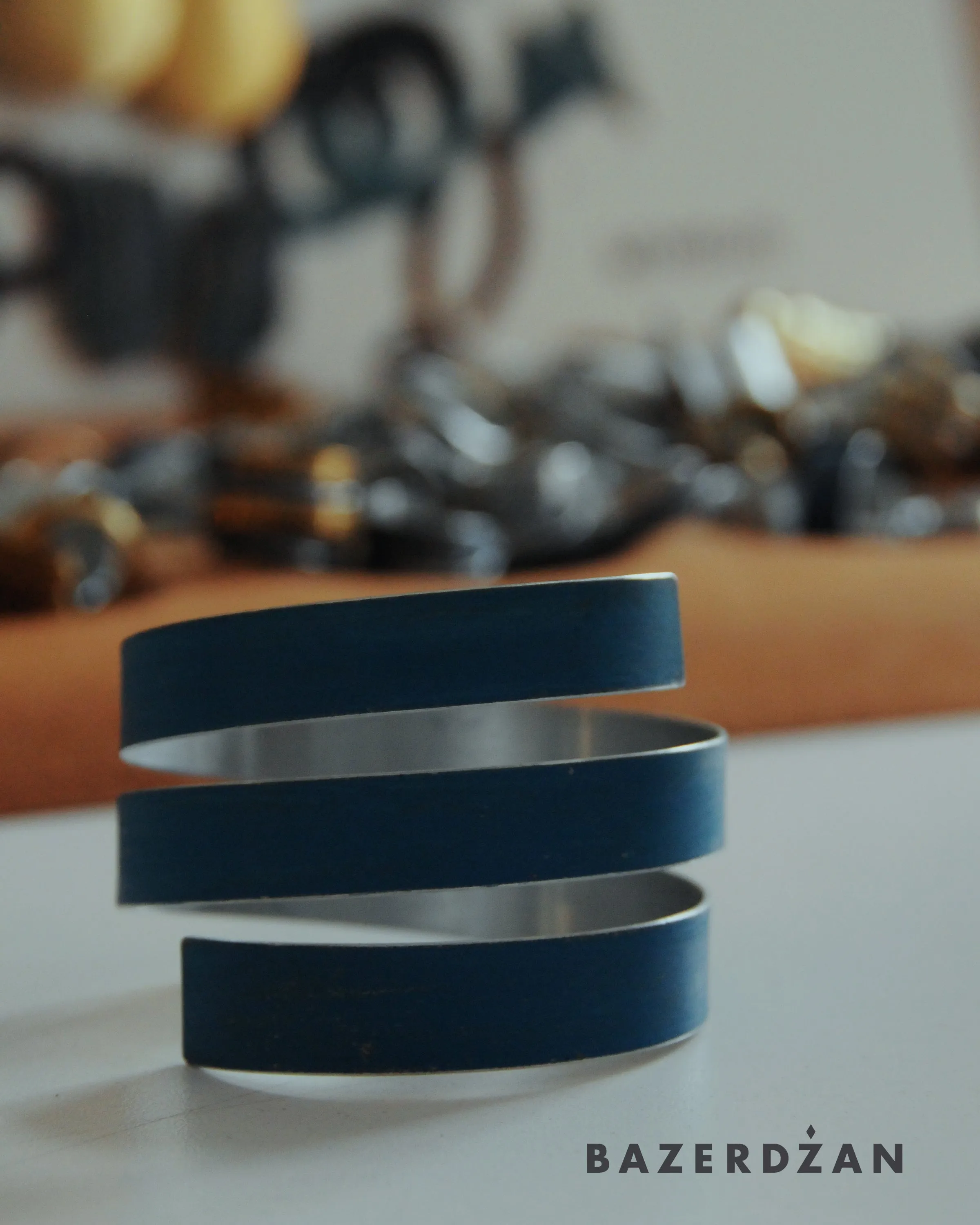 Zinc and Brass Bracelet - by Werkstatt