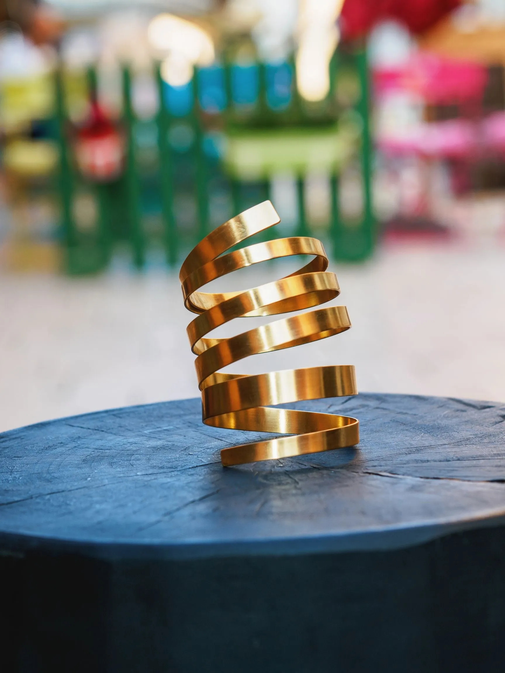 Zinc and Brass Bracelet - by Werkstatt