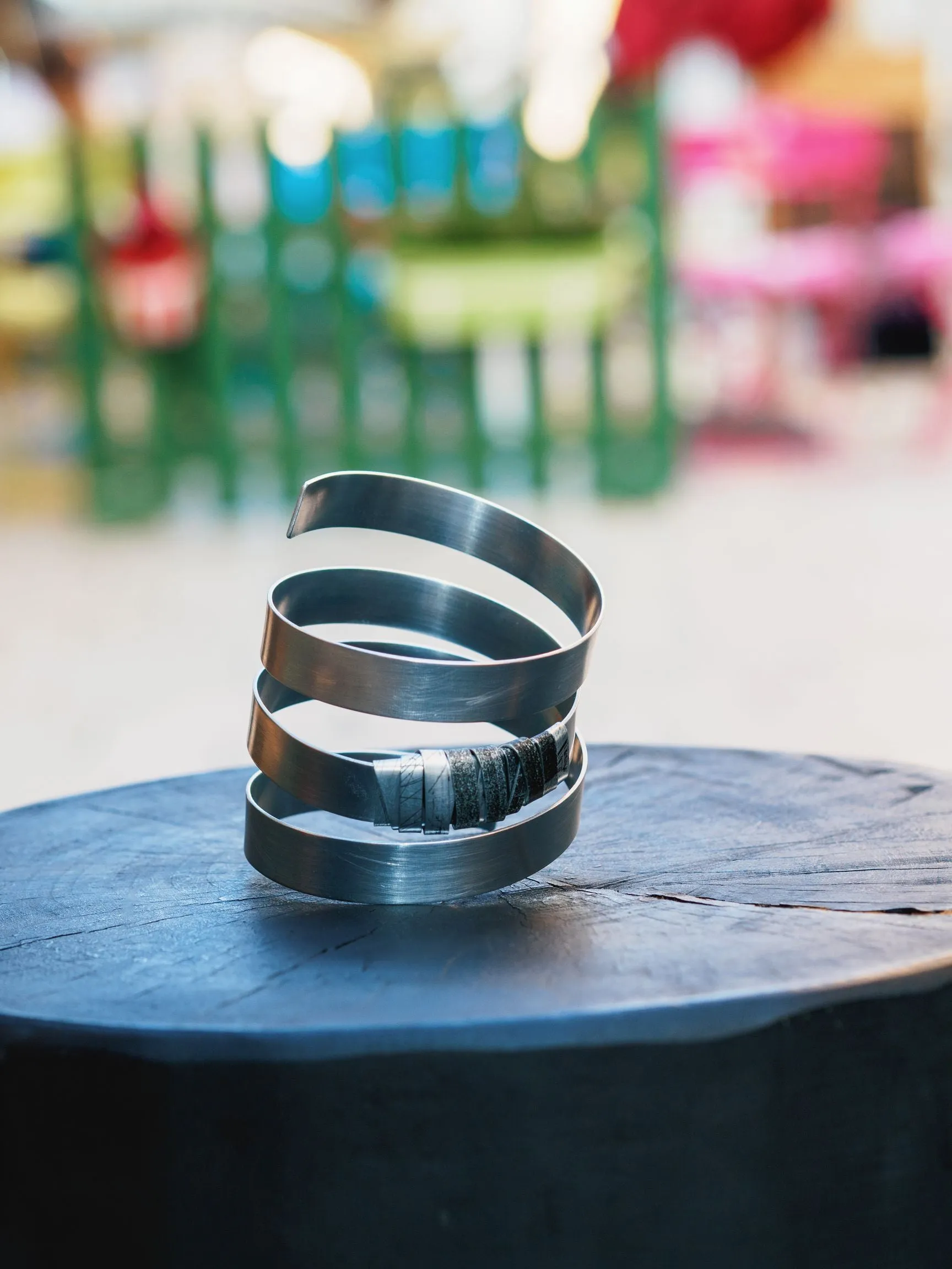 Zinc and Brass Bracelet - by Werkstatt