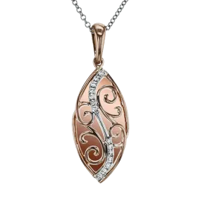 ZP1150 Pendant in 14k Gold with Diamonds